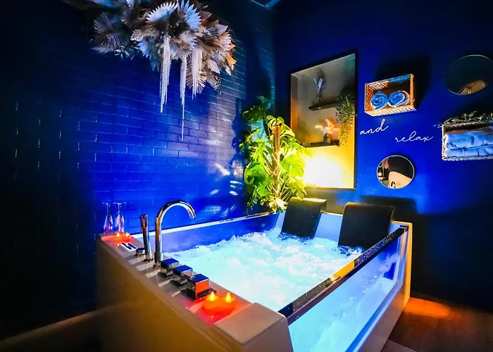 L'instant Suspendu-studio Jacuzzi Terrasse Plages Appartement Saint-Aunes