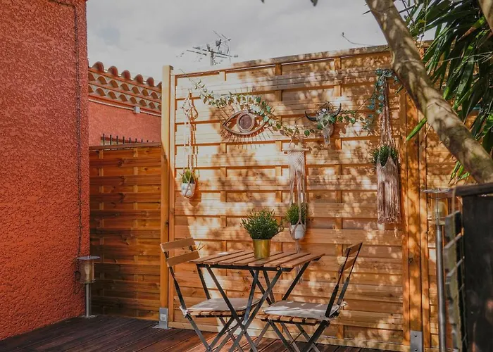 Appartement L'instant Suspendu-studio Jacuzzi Terrasse Plages *